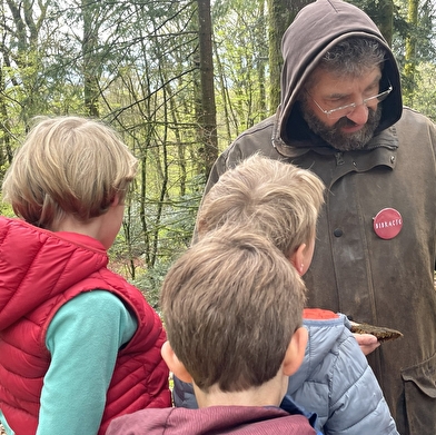 A l'assaut du Moussu ! Visite de la forêt du Beuvray réservée aux enfants.
